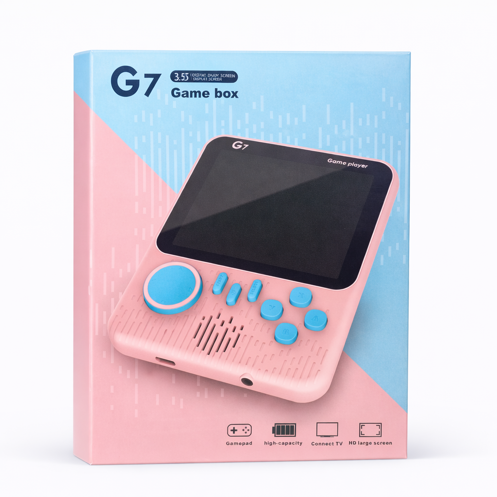 G7 Handheld Game Console – 3.5-Inch Screen Portable Gaming Device