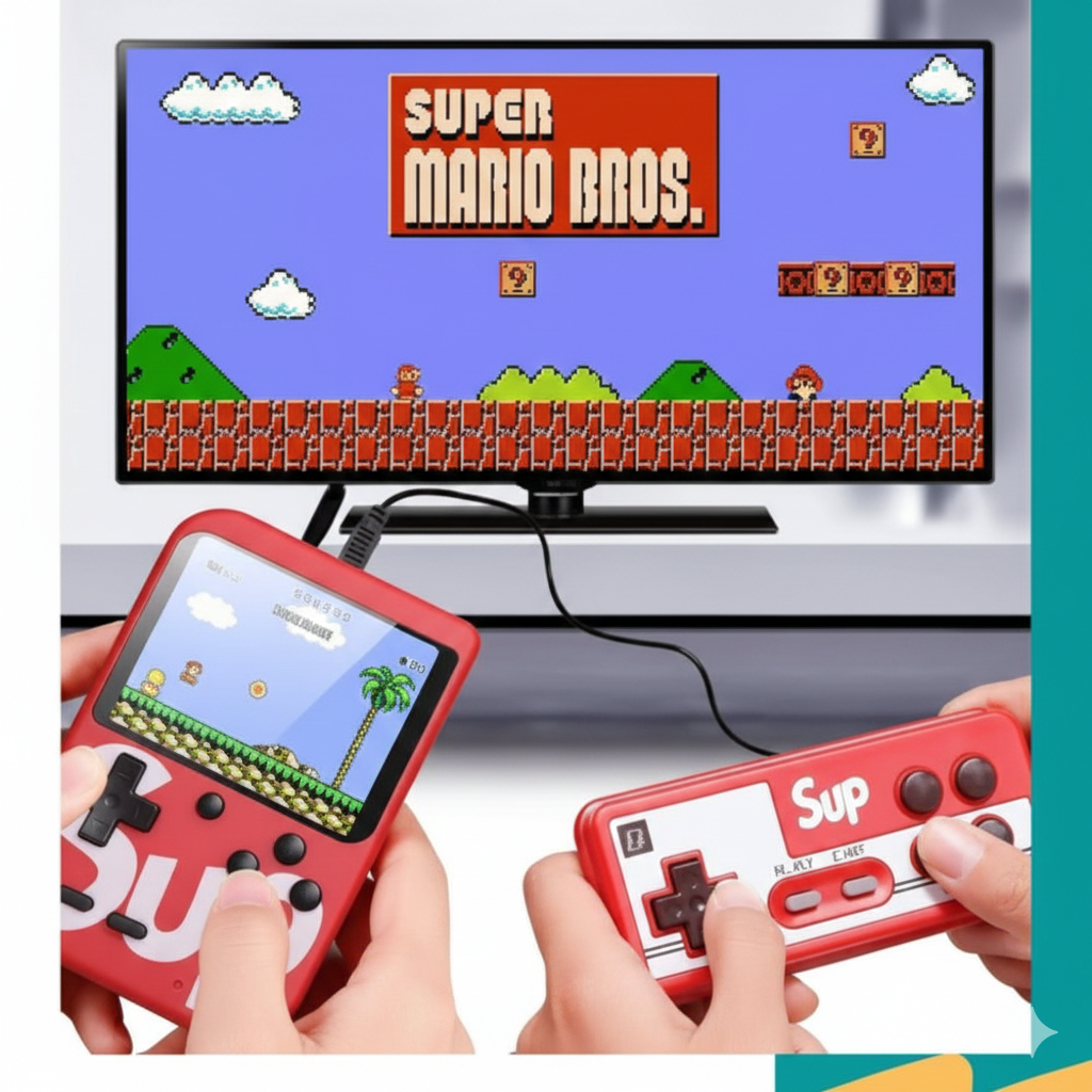 Retro Handheld Game Console - 400 Classic Games in 1