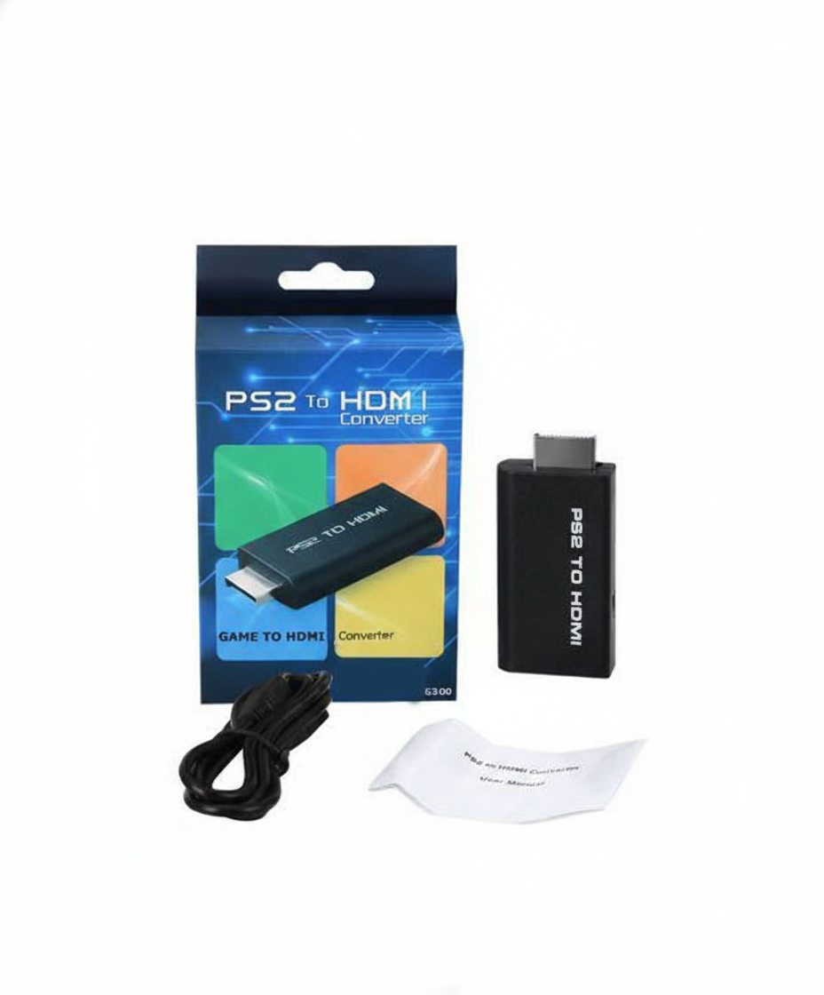 PS2 to HDMI Converter Adapter - Play Classic Games on Modern HD TVs