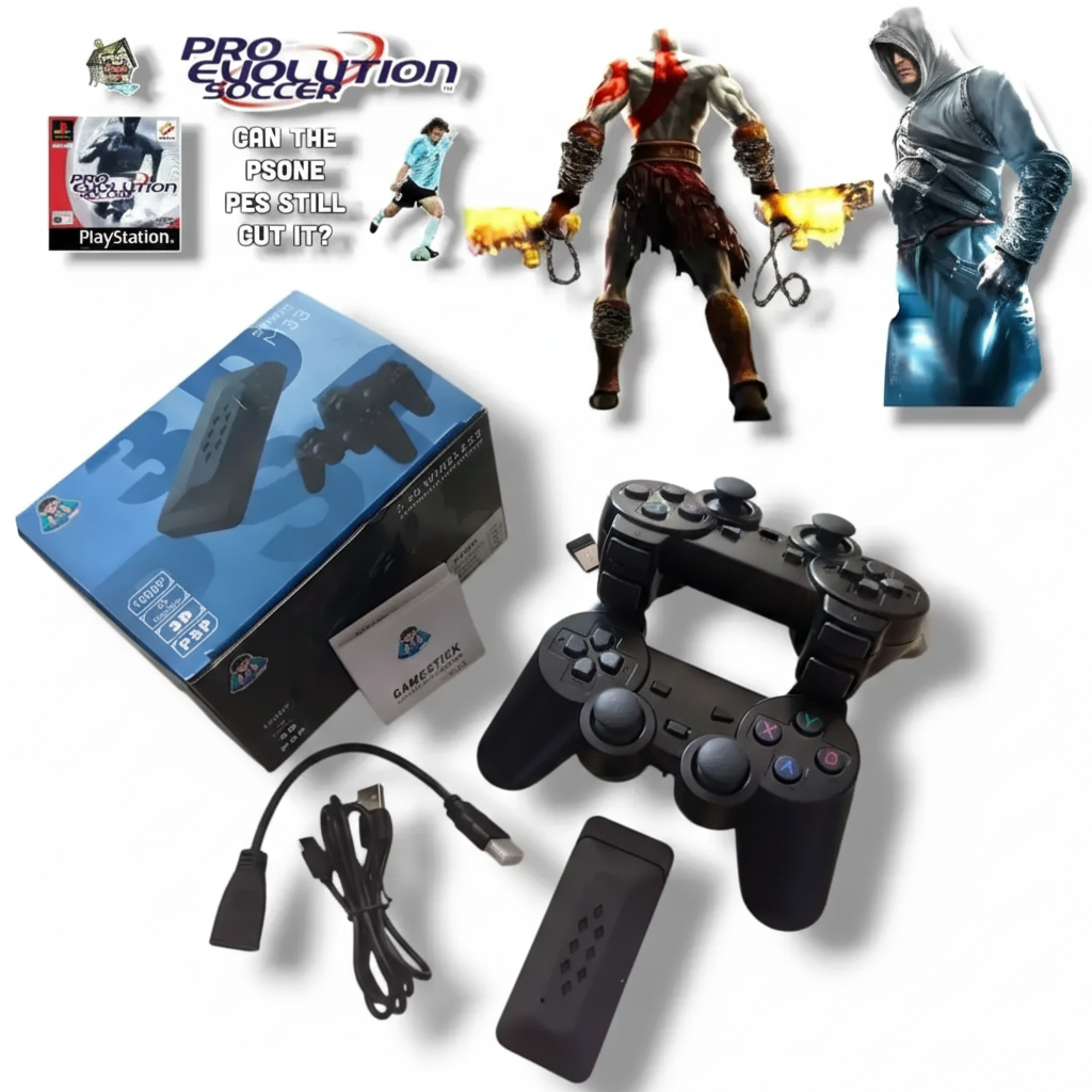 M33 Wireless 4K Game Stick - Supports 45 Emulators & 3D PSP Games