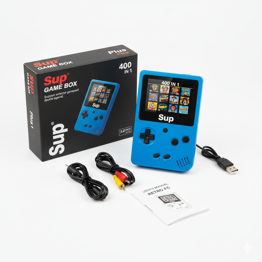 Sup Game Box 400-in-1 Retro Handheld Video Game Console