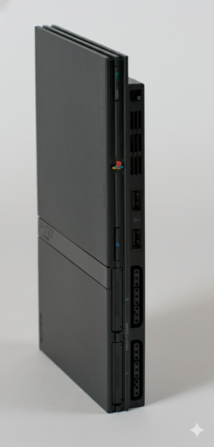 PlayStation 2 Slim Console - Classic Black