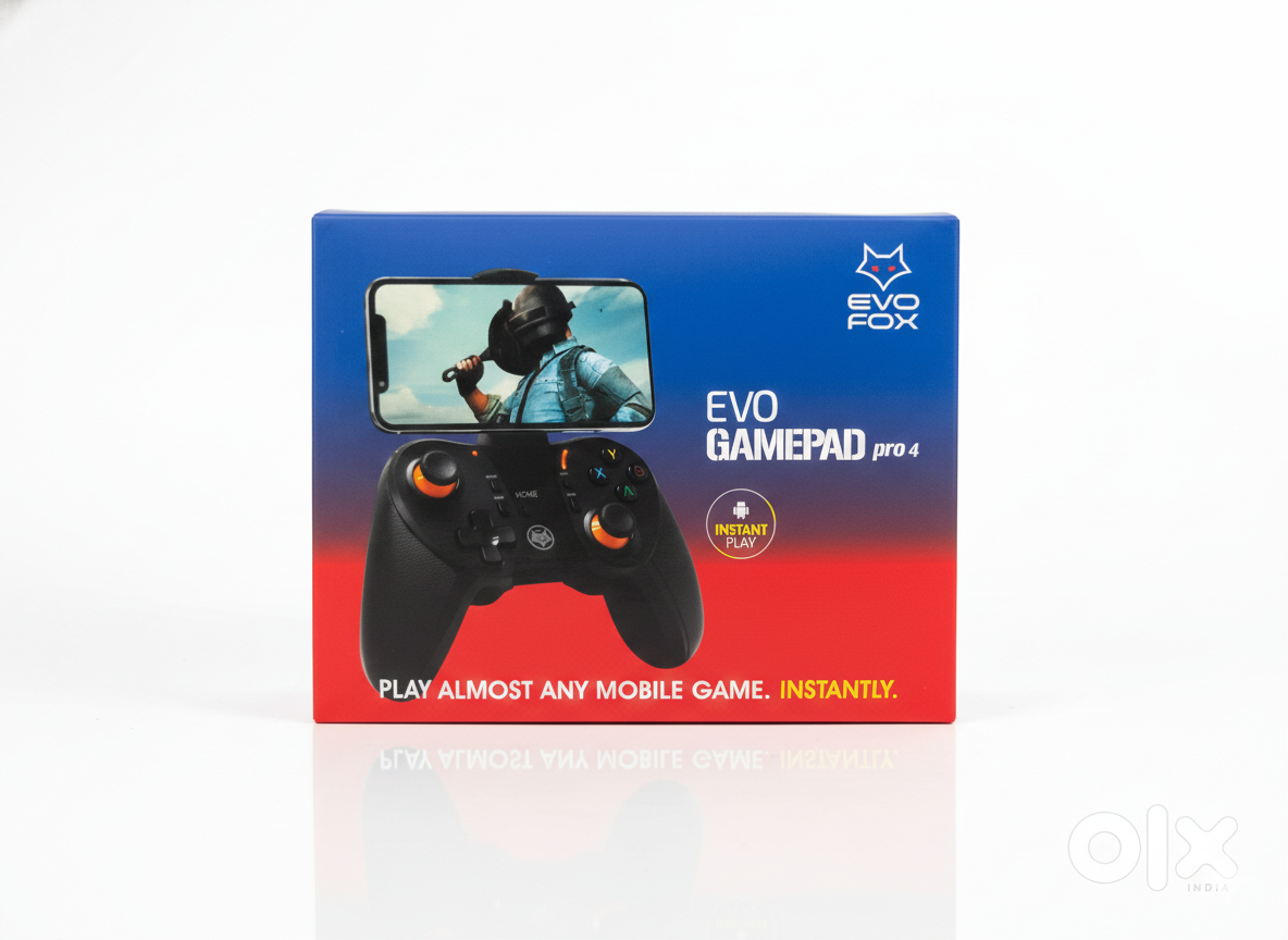 Evo Gamepad Pro 4 Wireless Gaming Controller with Smartphone Mount